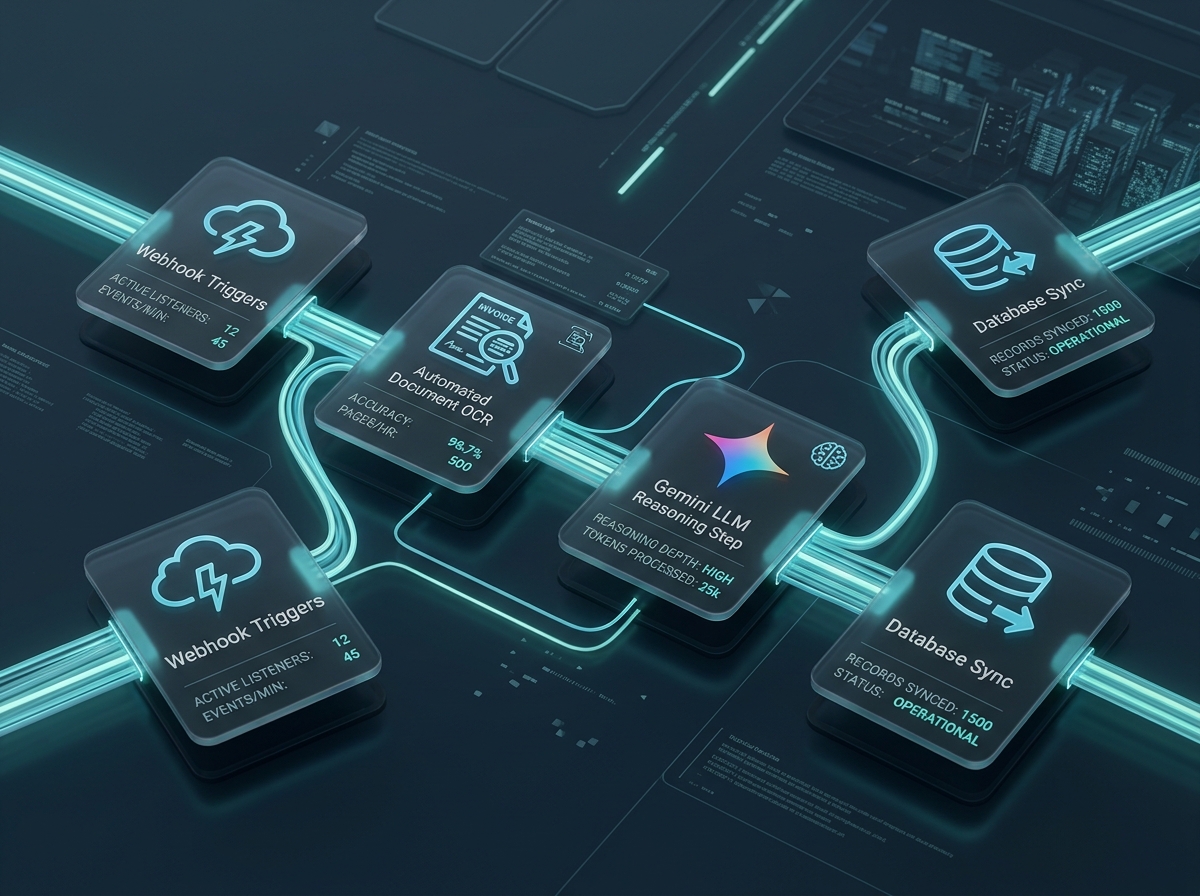 Synthora Enterprise AI Workflow Automation neural node pipeline